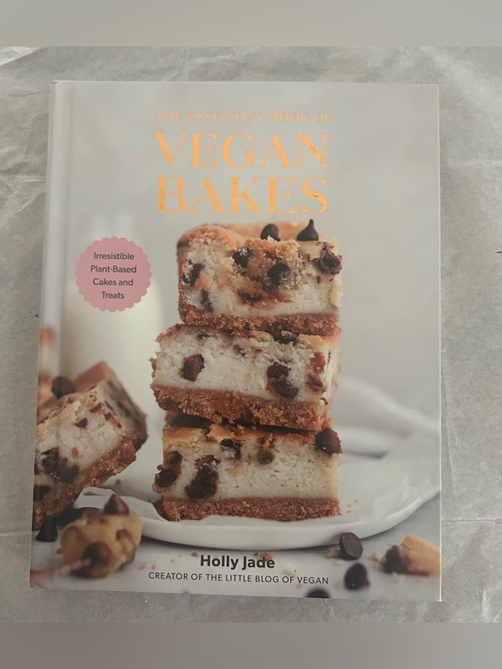 Vegan Bakes Cookbook - White Cover